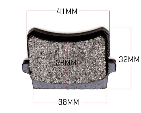 EGL 250 Quad Bike Rear Brake Pads