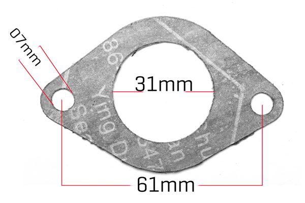Ten10 250R Dirt Bike Carburettor Inlet Manifold Gasket
