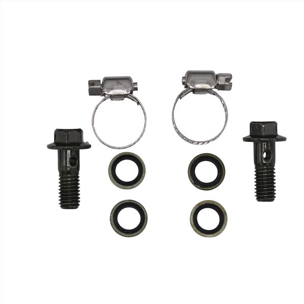 Pit Bike Oil Cooler Performance Upgrade Lines & Fixing Kit M8