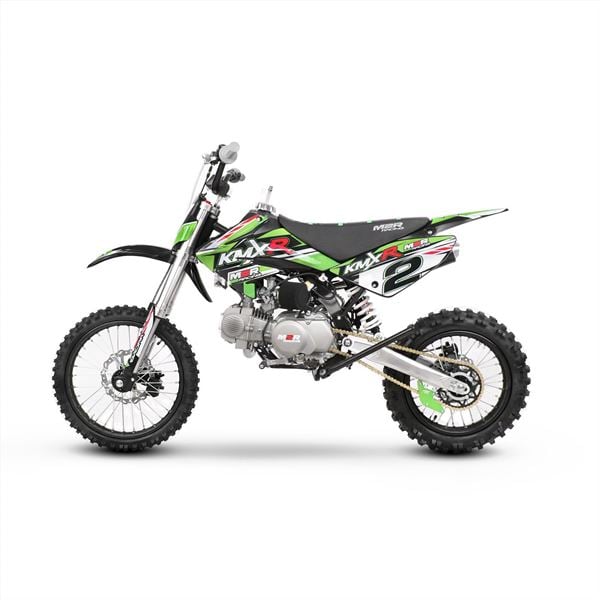 M2R KMXR140 140cc 17/14 86cm Green Dirt Bike
