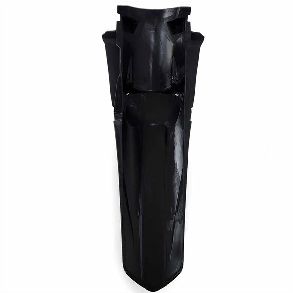 10Ten 250RX Dirt Bike Rear Mudguard Black