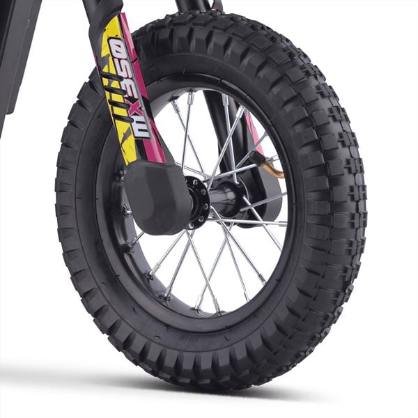 FunBikes MX350 36v 12/12 51cm Lithium Pink Electric Kids Dirt Bike