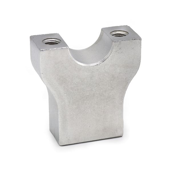 M2R 90R Handlebar Bottom Clamp Silver (Post 2021)