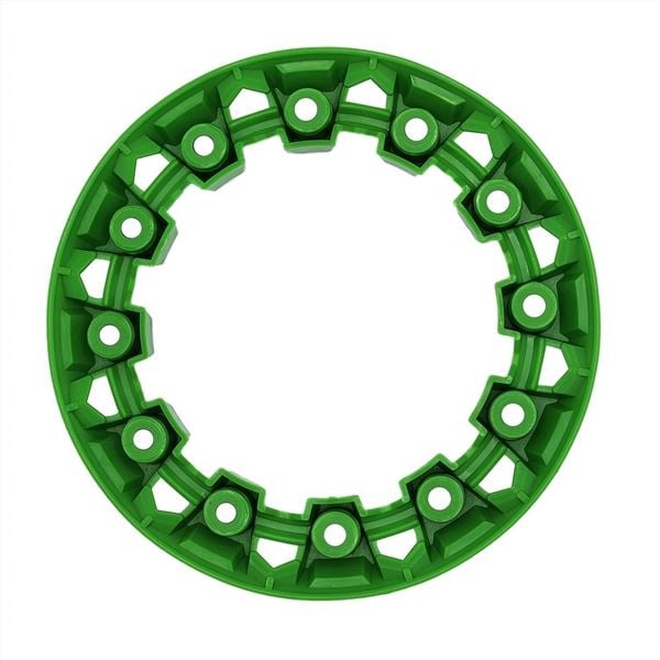 FunBikes X-Max Roughrider 1500w Electric Quad Bike Green Wheel Rim Protector