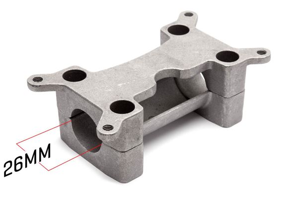 EGL 250 Quad Bike Handlebar Clamp Set