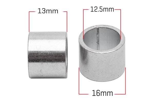 MXR RAGE 50cc Mini Dirt Bike Front Axle Spacers