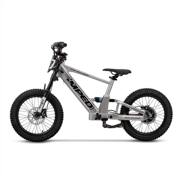 Amped A18 Comp 800w 36v 10ah Li 18/18 Silver MX Electric Balance Bike