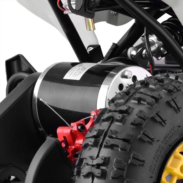 FunBikes Toxic 1000w Black/White Kids Electric Mini Quad Bike V2
