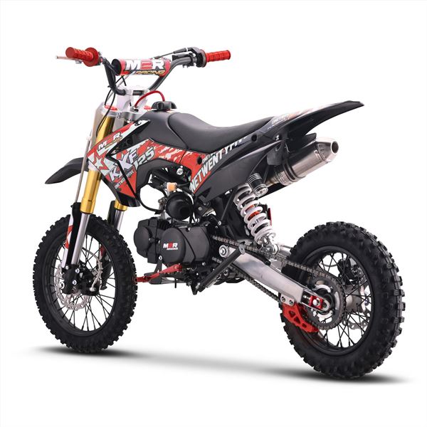 M2R Racing KXF125 120cc 14/12 76cm Black Red Pit Bike