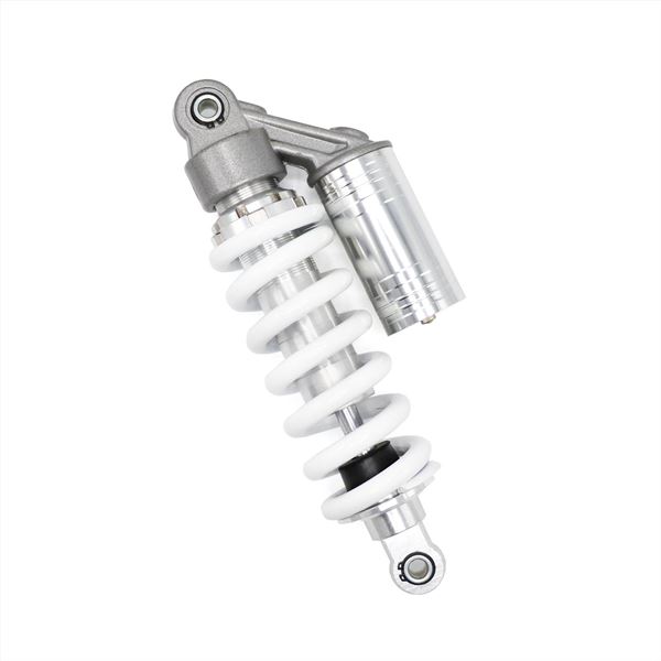 Pit Bike Rear Shock Absorber 280mm Piggy Back Silver/White