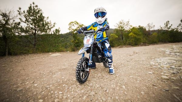 FunBikes MXR 790w(MP)36v Li 10/10 61cm Blue Kids Electric Dirt Bike
