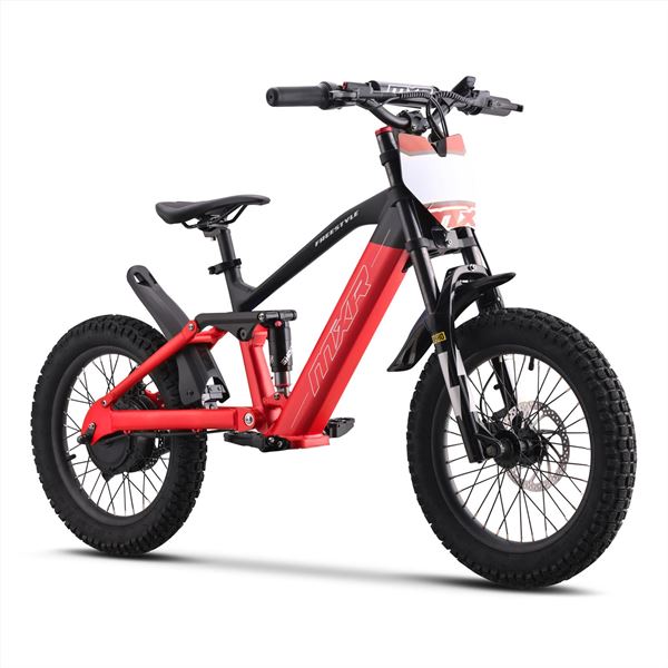 FunBikes MXR Freestyle 18" 500w 36v Li 18/18 Red Electric MX Bike