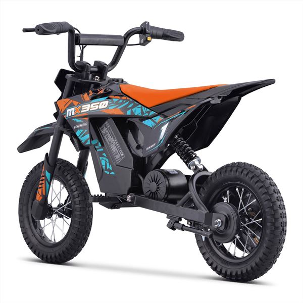 FunBikes MX350 Orange Electric Kids Dirt Bike