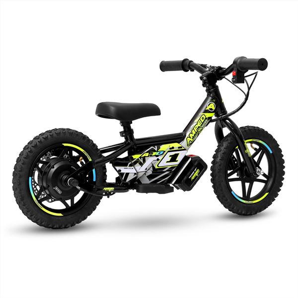 Amped A10 150w 18v 5.2ah Li Black Kids Electric Balance Bike