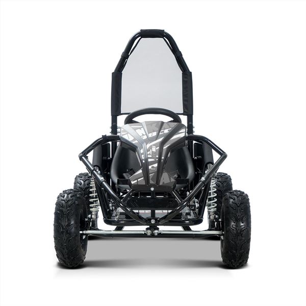 FunBikes Funkart Pro 98cc Grey Kids Petrol Go Kart