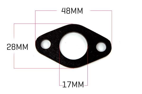 M2R 50R Engine To Carb Manifold Gasket