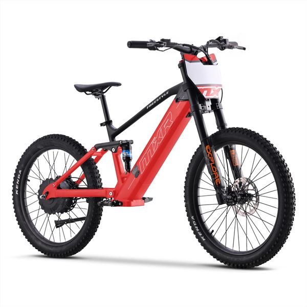 MXR Freestyle 24" 1500w 48v Li 24/24 Red MX Electric Balance Bike
