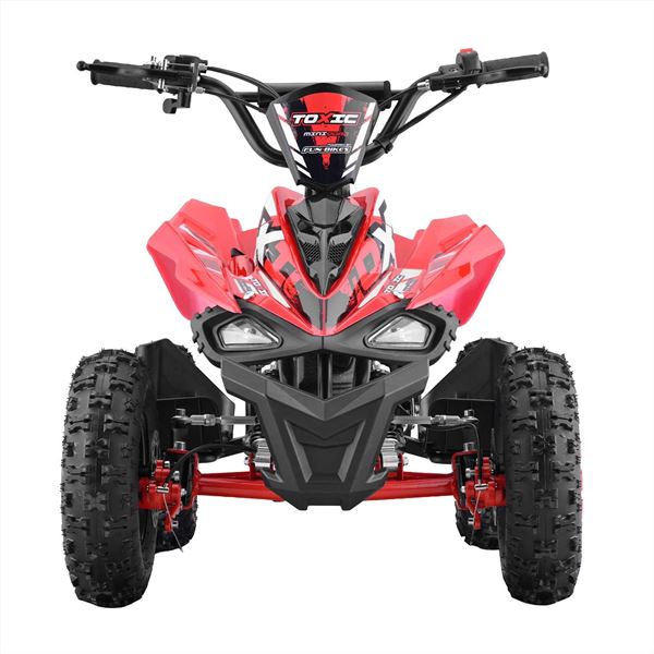 FunBikes Toxic 50cc Red Kids Petrol Mini Quad Bike