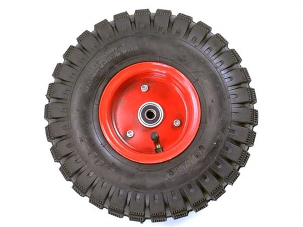 Funbikes 96 Electric Mini Quad Red Front Wheel
