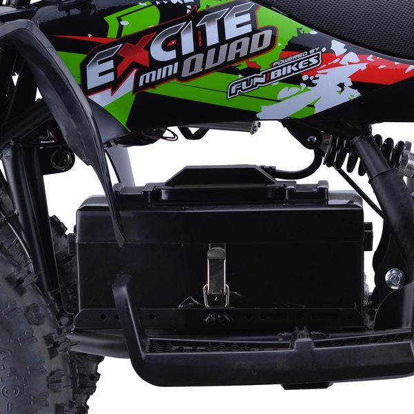 Excite 1000w Green Kids 2023 Premium Electric Mini Quad Bike