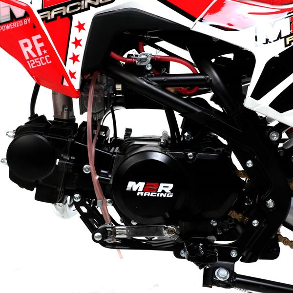 M2R RF125 S2 125cc 17/14 86cm Red Dirt Bike
