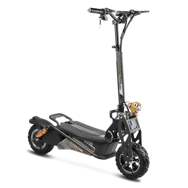 Chaos GT1600 Sport 48v 15.6ah Li Hub Drive Black Off Road Electric Scooter