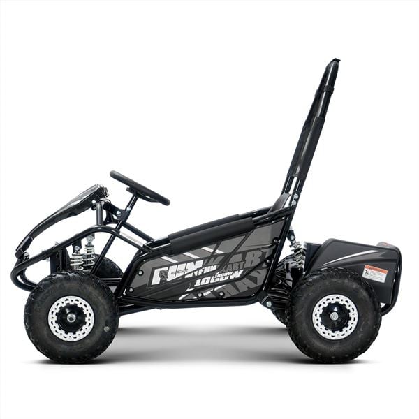 FunBikes Funkart Pro 1000w 48v 12ah SLA Grey Kids Electric Go Kart