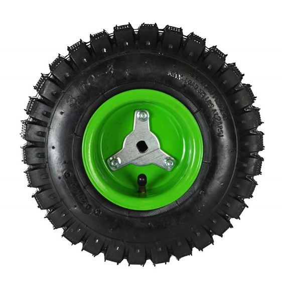 Funbikes 96 Electric Mini Quad Green Rear Wheel