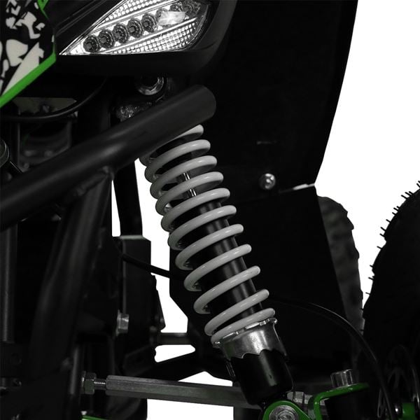 FunBikes X-Max Roughrider 1500w Lithium Electric Green Junior Quad Bike