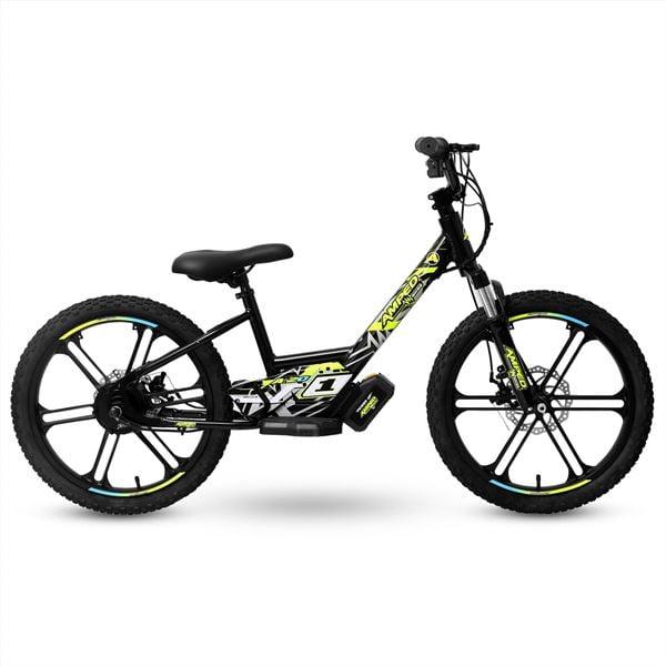 Amped A20 300w 36v 5.0ah Li Black Kids Electric Balance Bike