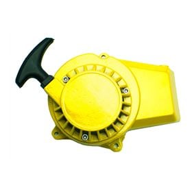 Mini Moto, Quad, Motard, Dirt Bike YELLOW Alloy Pull Start NON Easy
