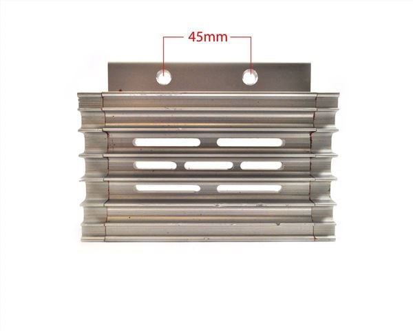 Pit Bike Oil Cooler Kit Silver