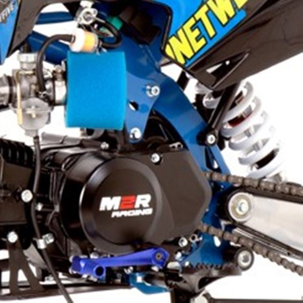 M2R Racing KXF125 120cc 14/12 76cm Black Blue Pit Bike
