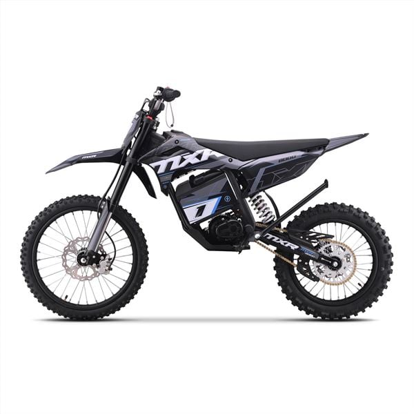 FunBikes MXR 6000 (8000w PP) 72v 35ah Li 19/16 Black Electric Dirt Bike