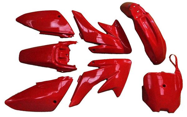 Pit Bike CRF70 Plastics Red