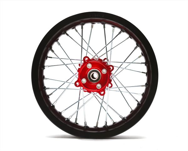 Pit Bike Wheel Rims 14" 12" SDG CNC Red Hub