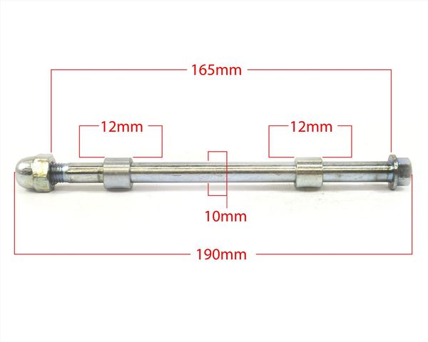 Monkey Bike Rear Axle