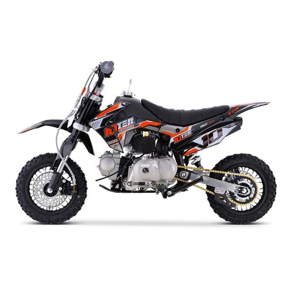 10Ten 90R 90cc Motorbike 62cm Semi-Automatic Mini Pit Bike
