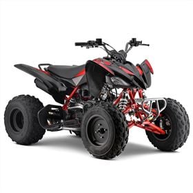 FunBikes Xtrax Sport 200cc Black/Red Young Adult Petrol Quad Bike