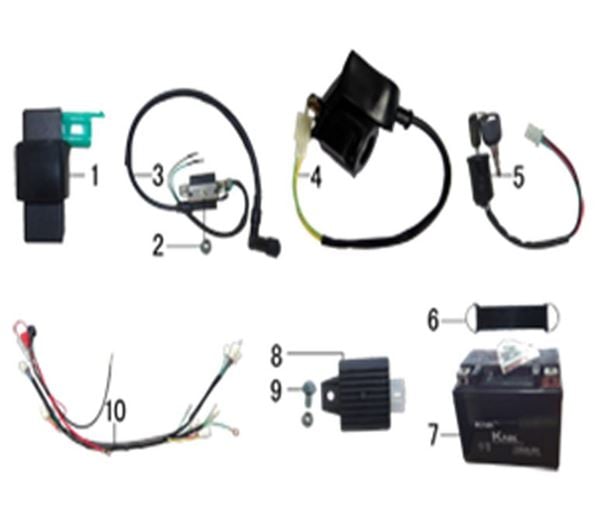 M2R 50R 90R Battery Strap
