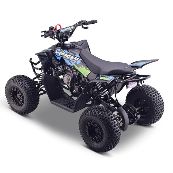 Funbikes Viper 125cc Blue Junior Petrol Quad Bike