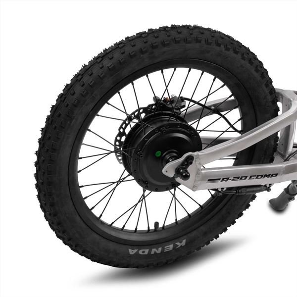Amped A20 Comp 1000w 36v 10ah Li 20/20 Silver MX Electric Balance Bike
