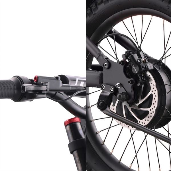 FunBikes MXR Freestyle 20" 750w 36v Li 20/20 Black Electric MX Bike