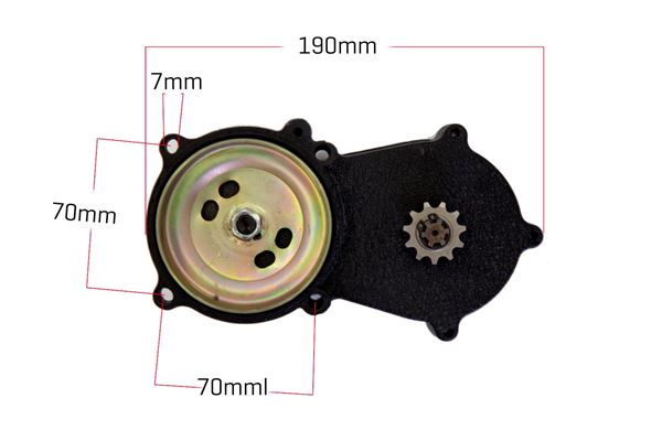 Funbikes Petrol MXR Dirt Bike Gearbox Transfer Box