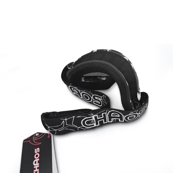 Chaos Kids MX Goggles Black/White