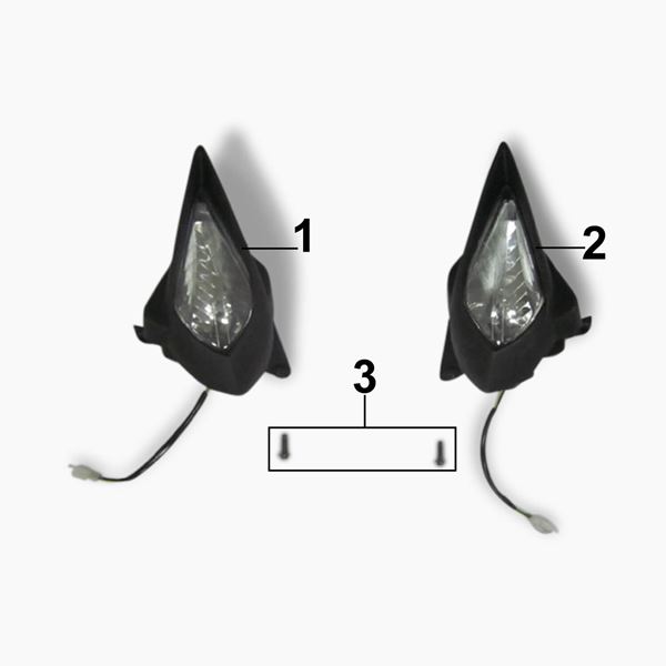 Xtrax Sport 250cc Quad Bike LHS Front Light Assembly