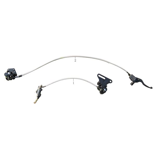 M2R RS-R 250cc Dirt Bike Rear Brake Assembly