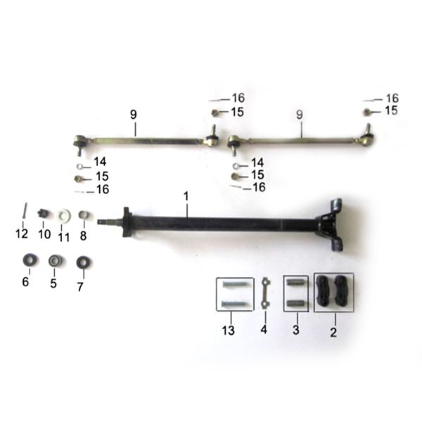Pentora 125cc Quad Bike Steering Column Bottom Bearing 6002