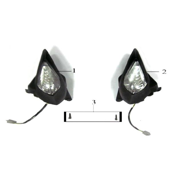 Pentora 125cc Quad Bike LHS Front Light Assembly