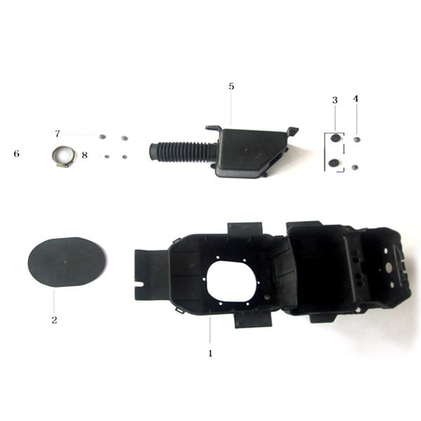 Pentora 150cc Quad Bike Air Filter Assembly
